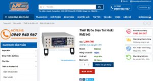 Đơn vị bán thiết bị đo điện trở Hioki RM3545 chính hãng, đổi trả Miễn Phí 1 Đơn vị bán thiết bị đo điện trở Hioki RM3545 chính hãng, đổi trả Miễn Phí