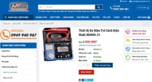 Phân phối thiết bị đo điện trở cách điện Hioki IR4056-21, chính hãng 100% 1 Phân phối thiết bị đo điện trở cách điện Hioki IR4056-21, chính hãng 100%