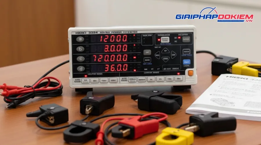 Khám Phá Hioki 3334: Thiết Bị Đo Công Suất Lý Tưởng Cho Doanh Nghiệp 8 Hioki 3334