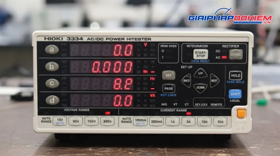 Khám Phá Hioki 3334: Thiết Bị Đo Công Suất Lý Tưởng Cho Doanh Nghiệp 7 Hioki 3334