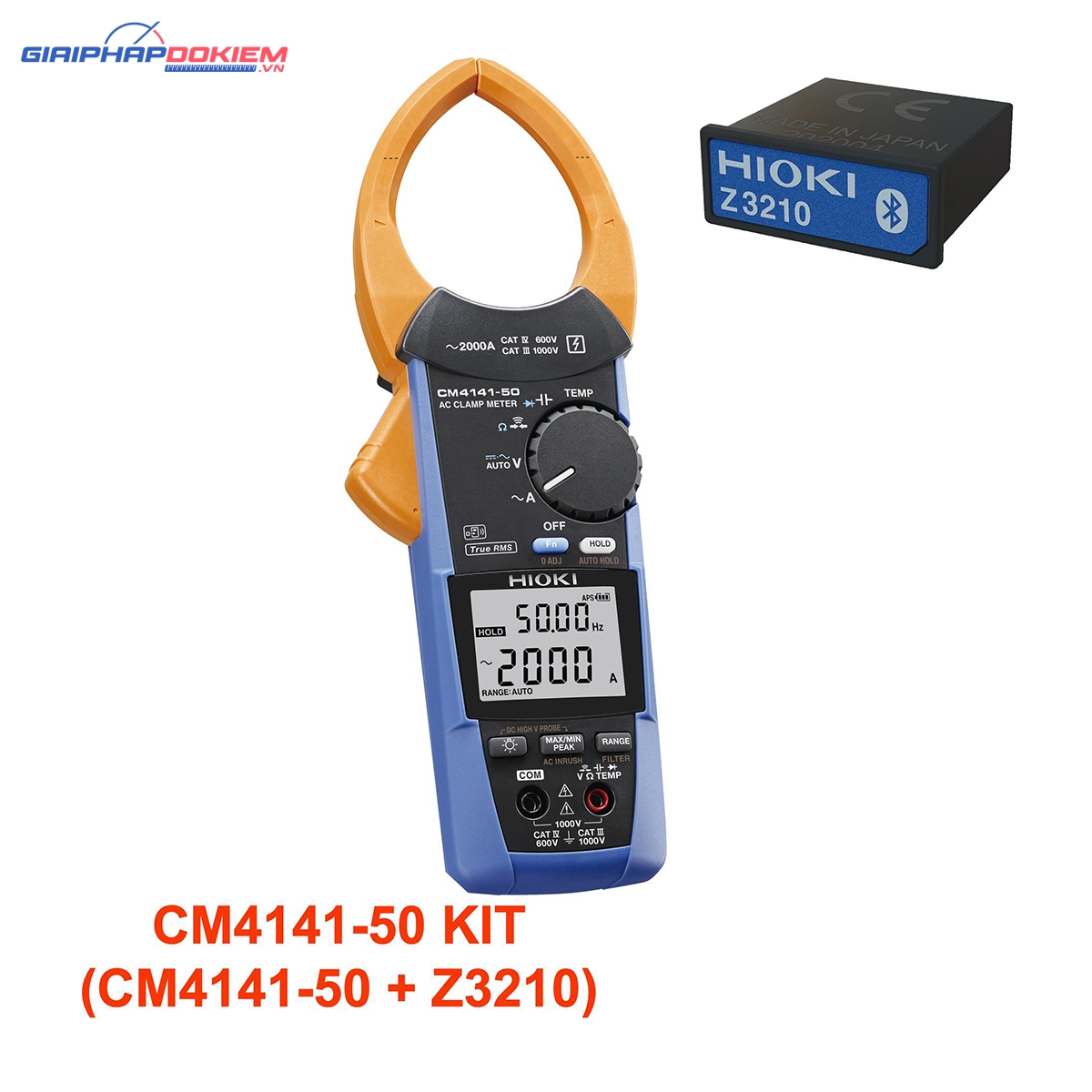 Ampe Kìm Đo Dòng AC 2000A Hioki CM4141-50 4 Ampe Kìm Đo Dòng AC 2000A Hioki CM4141-50