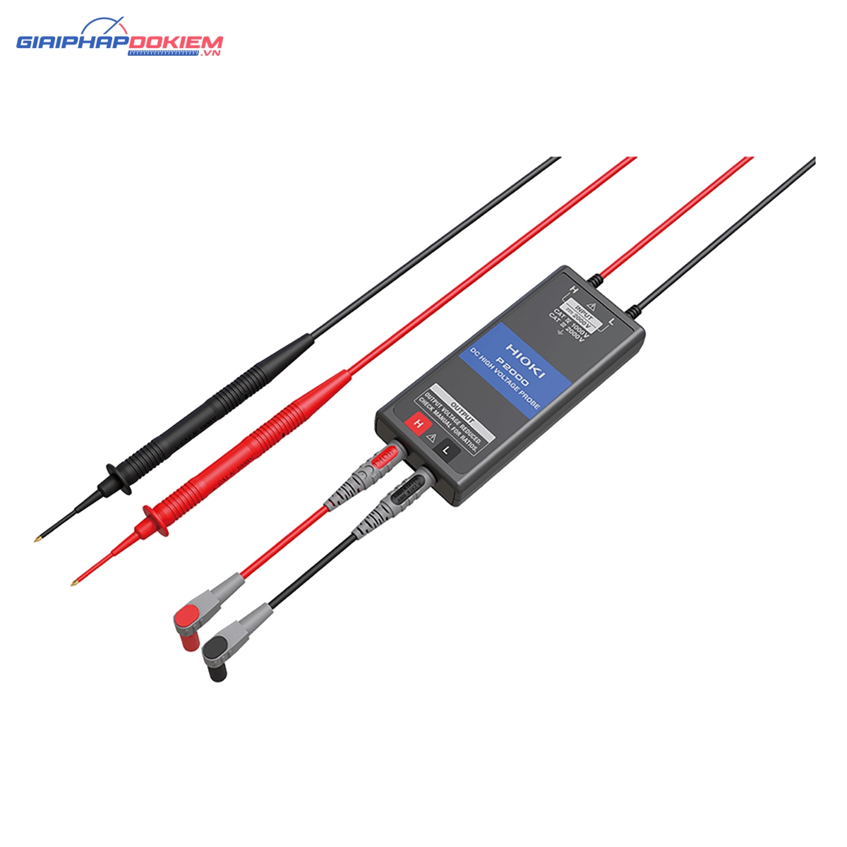 Đầu Đo Điện Áp Cao DC Hioki P2000 4 Đầu Đo Điện Áp Cao DC Hioki P2000