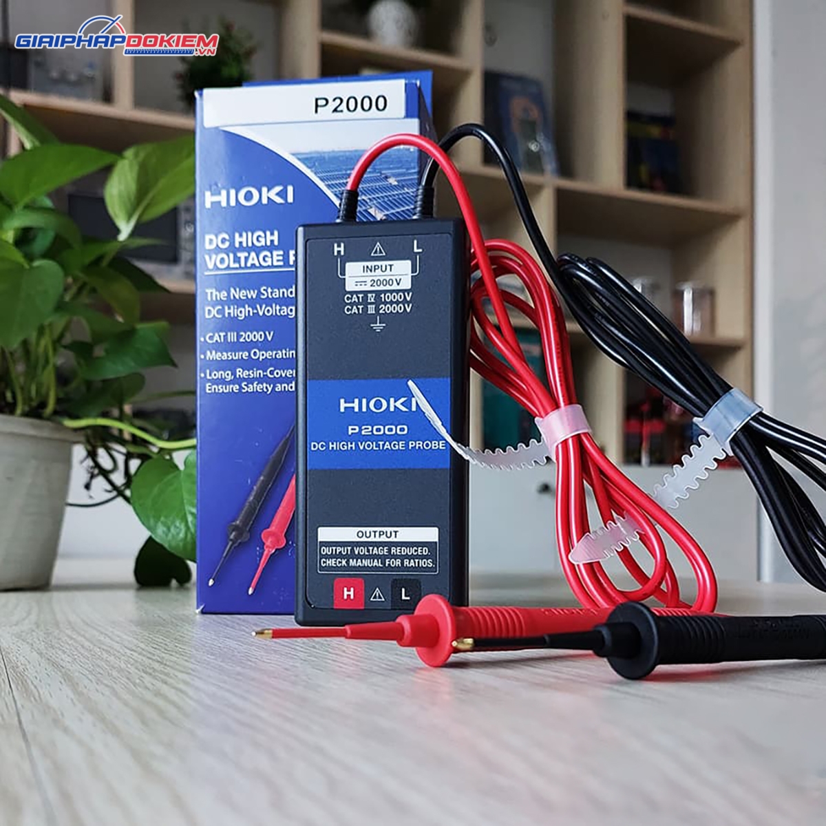 Đầu Đo Điện Áp Cao DC Hioki P2000 5 Đầu Đo Điện Áp Cao DC Hioki P2000