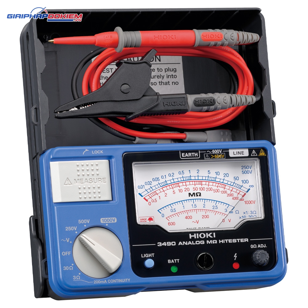 Thiết Bị Đo Điện Trở Cách Điện Hioki 3490 3 Thiết bị đo điện trở cách điện Hioki 3159-02