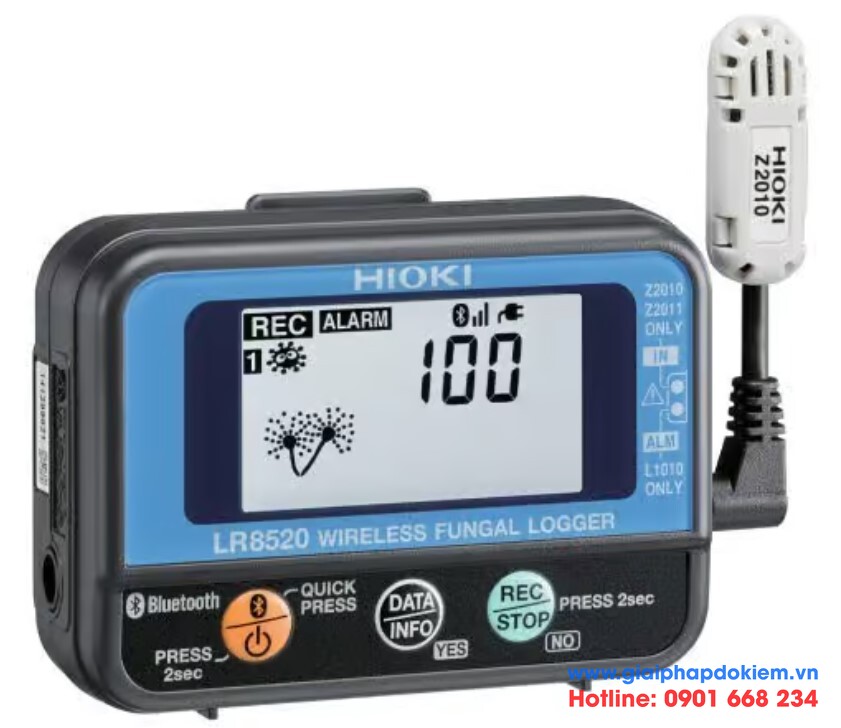 TOP 3 máy đo độ ẩm Hioki tốt nhất không phải ai cũng biết 14 Thiết bị đo môi trường Hioki LR8520