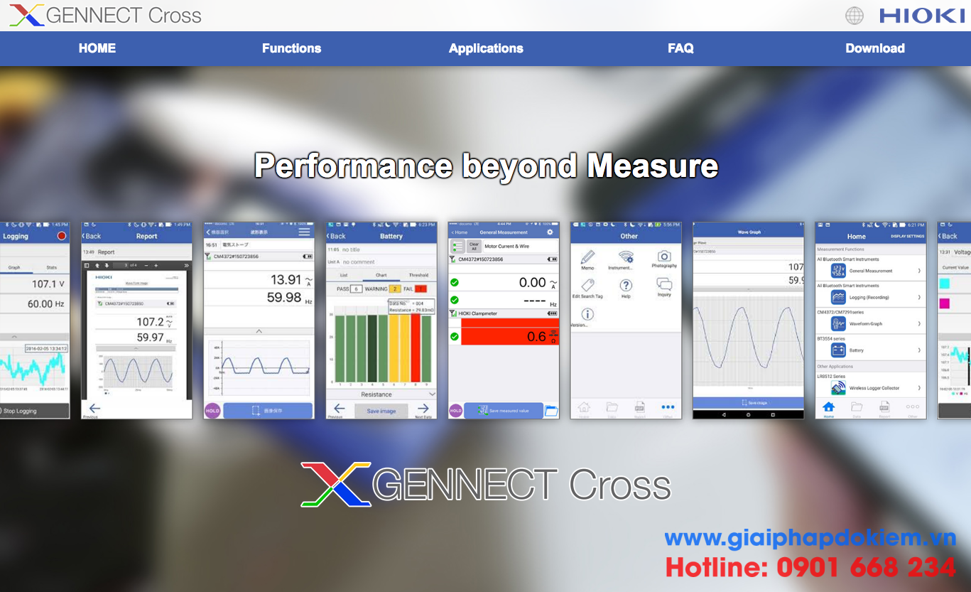 Ampe Kìm Đo Dòng AC/DC Hioki CM4375-91 KIT