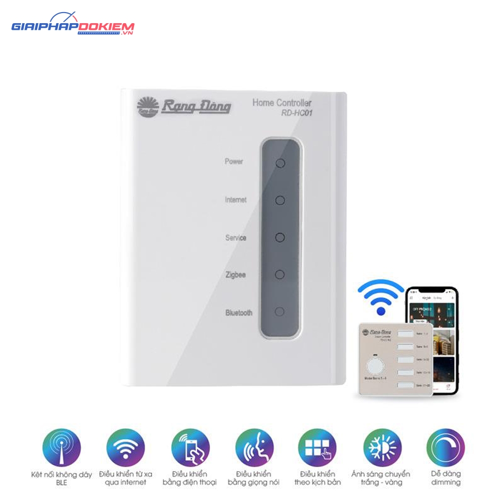 Bộ Điều Khiển Trung Tâm Rạng Đông RD-HC01 3 Bộ Điều Khiển Trung Tâm Rạng Đông RD-HC01
