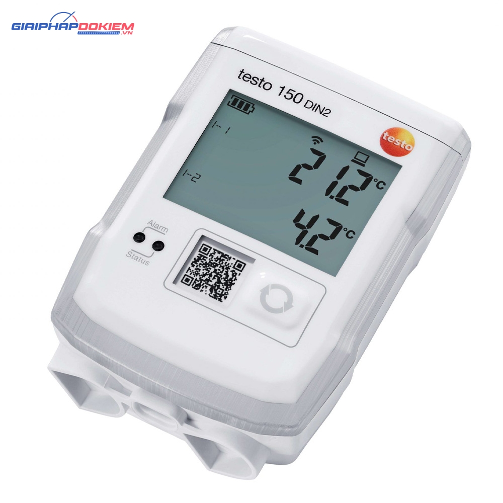Bộ ghi dữ liệu nhiệt độ testo 150 DIN2 4 Bộ ghi dữ liệu nhiệt độ testo 150 DIN2