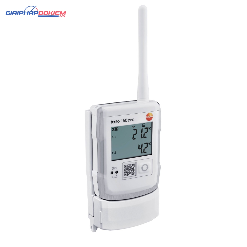 Bộ ghi dữ liệu nhiệt độ testo 150 DIN2 5 Bộ ghi dữ liệu nhiệt độ testo 150 DIN2