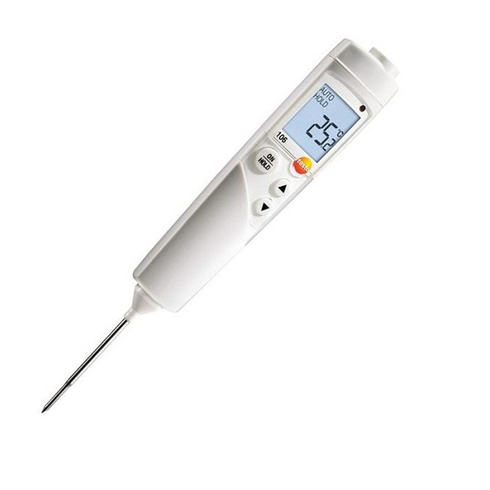 Máy đo nhiệt độ tiếp xúc Testo 106 TopSafe 6 Bộ máy đo nhiệt độ HACCP testo 106