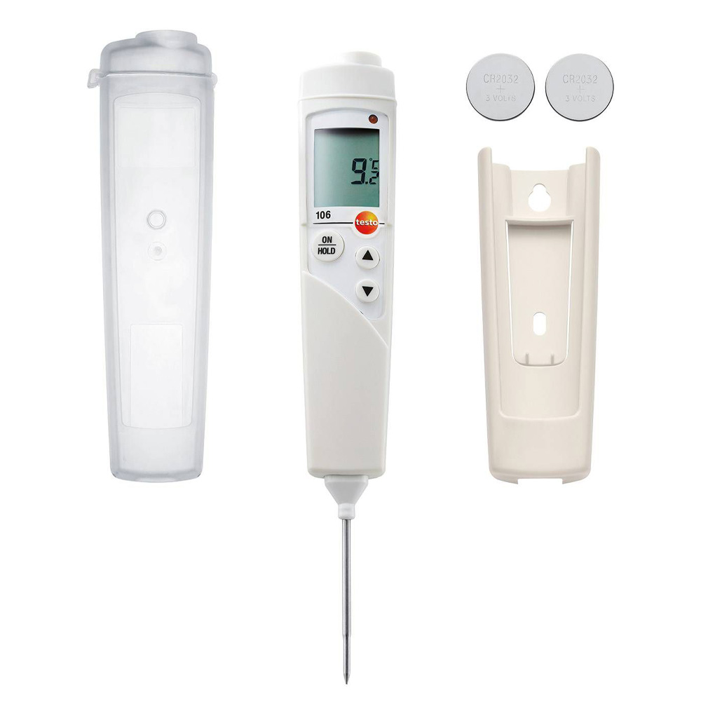 Máy đo nhiệt độ tiếp xúc Testo 106 TopSafe 4 Bộ máy đo nhiệt độ HACCP testo 106