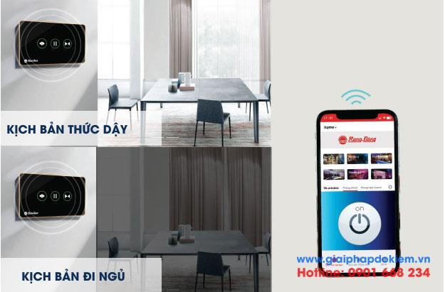 Công Tắc Thông Minh Rạng Đông CTCU.WF CN.04T 12 Công Tắc Thông Minh Rạng Đông CTCU.WF CN.04T