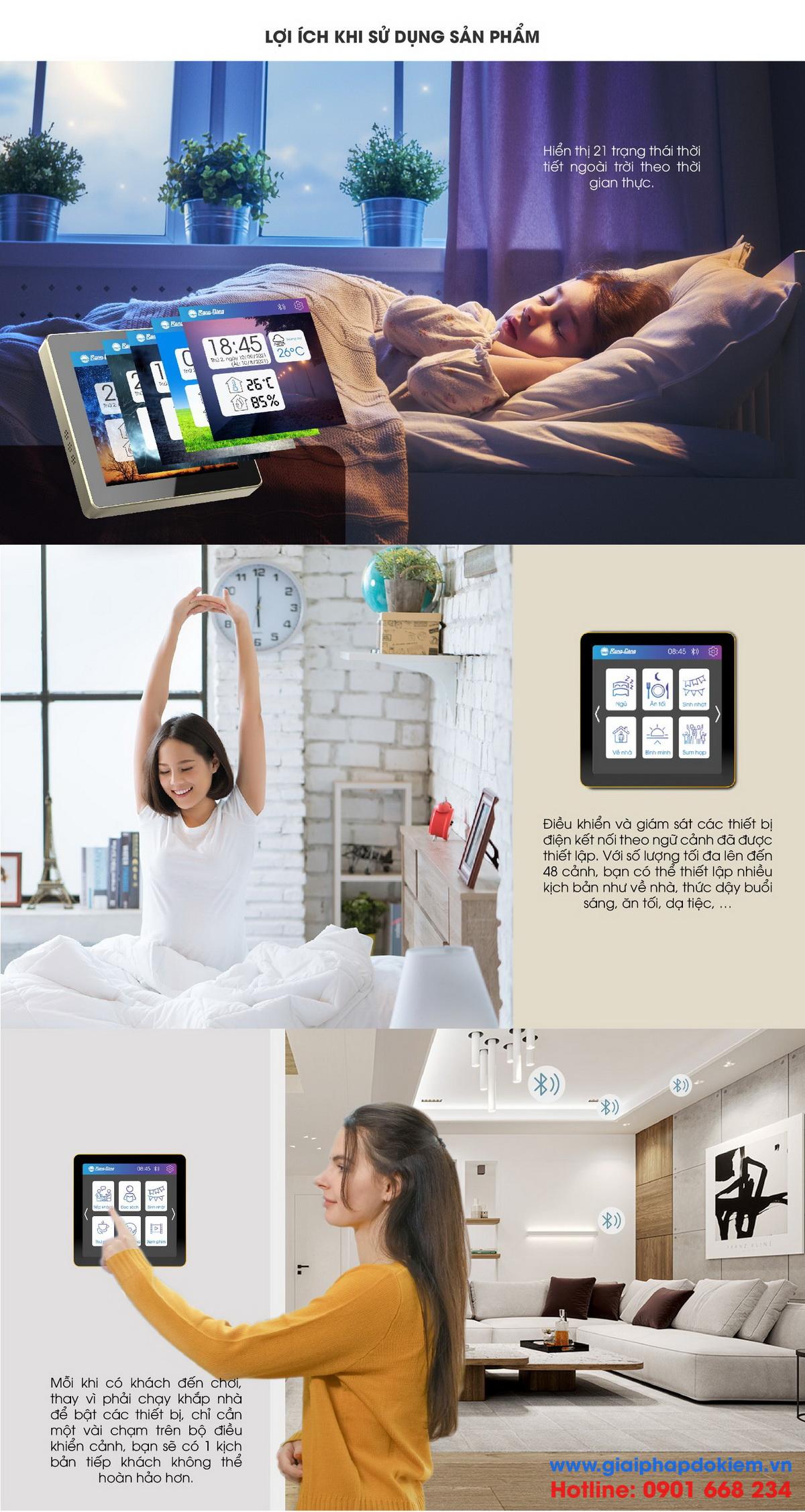 Điều Khiển Cảnh Đa Năng Rạng Đông DK02.TP.BLE