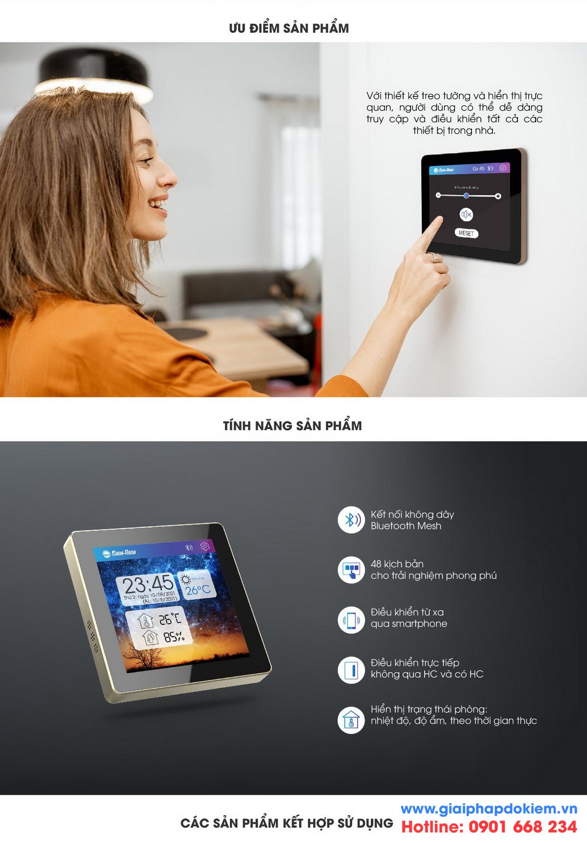 Điều Khiển Cảnh Đa Năng Rạng Đông DK02.TP.BLE