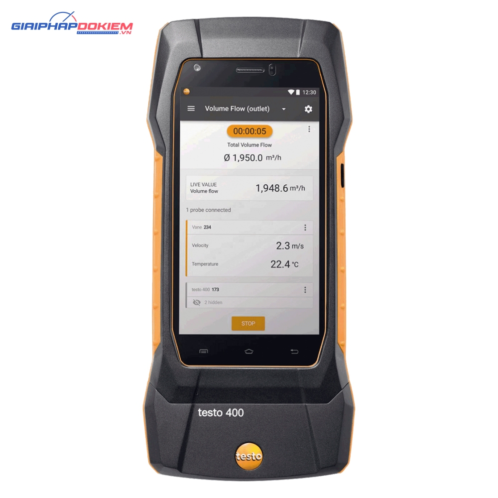 Máy đo chất lượng không khí (IAQ) đa năng – testo 400 1 Máy đo chất lượng không khí (IAQ) đa năng – testo 400