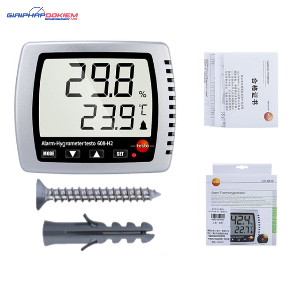 Máy đo độ ẩm Testo 608-H2 6 Máy đo độ ẩm testo 608 H2