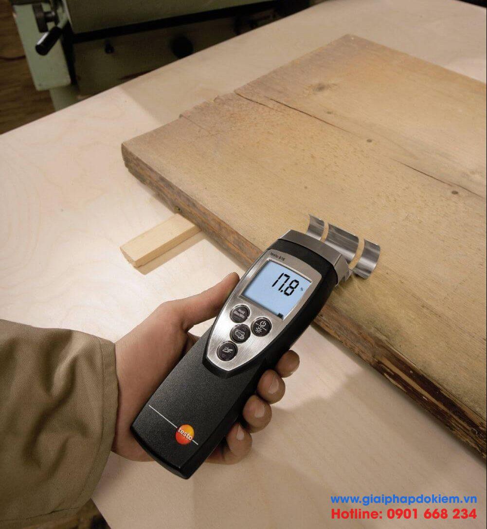Máy đo độ ẩm vật liệu testo 616