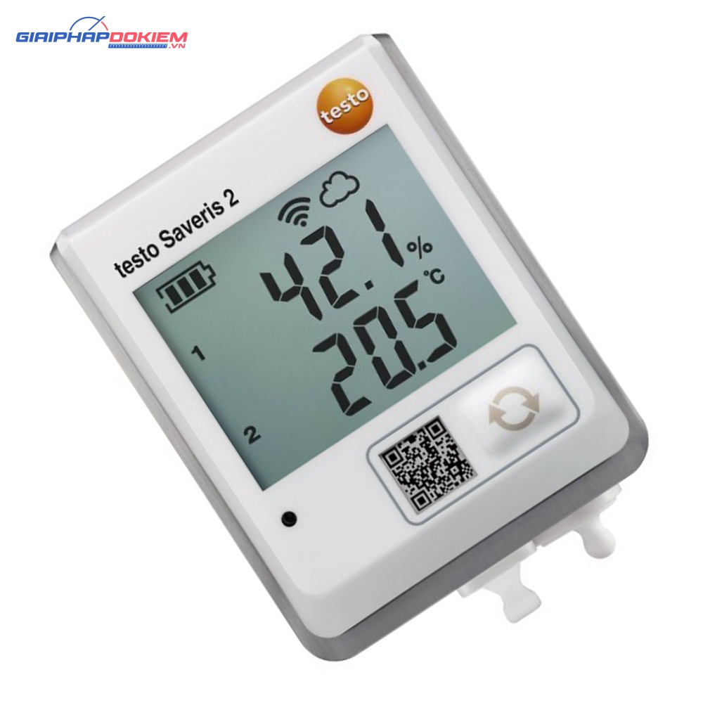 Máy đo ghi nhiệt độ/độ ẩm không dây testo Saveris 2 3 Máy đo ghi nhiệt độ/độ ẩm không dây testo Saveris 2