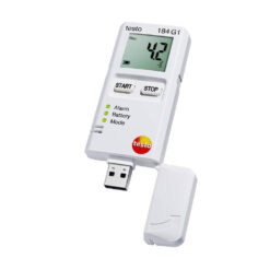 Máy đo ghi nhiệt độ, độ ẩm, sốc Testo 184 G1 8 Máy đo ghi nhiệt độ, độ ẩm, sốc testo 184 G1