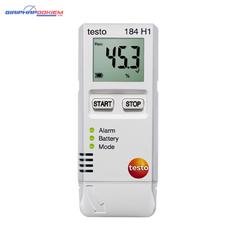 Máy đo ghi nhiệt độ, độ ẩm Testo 184 H1 3 Máy đo ghi nhiệt độ, độ ẩm testo 184 H1