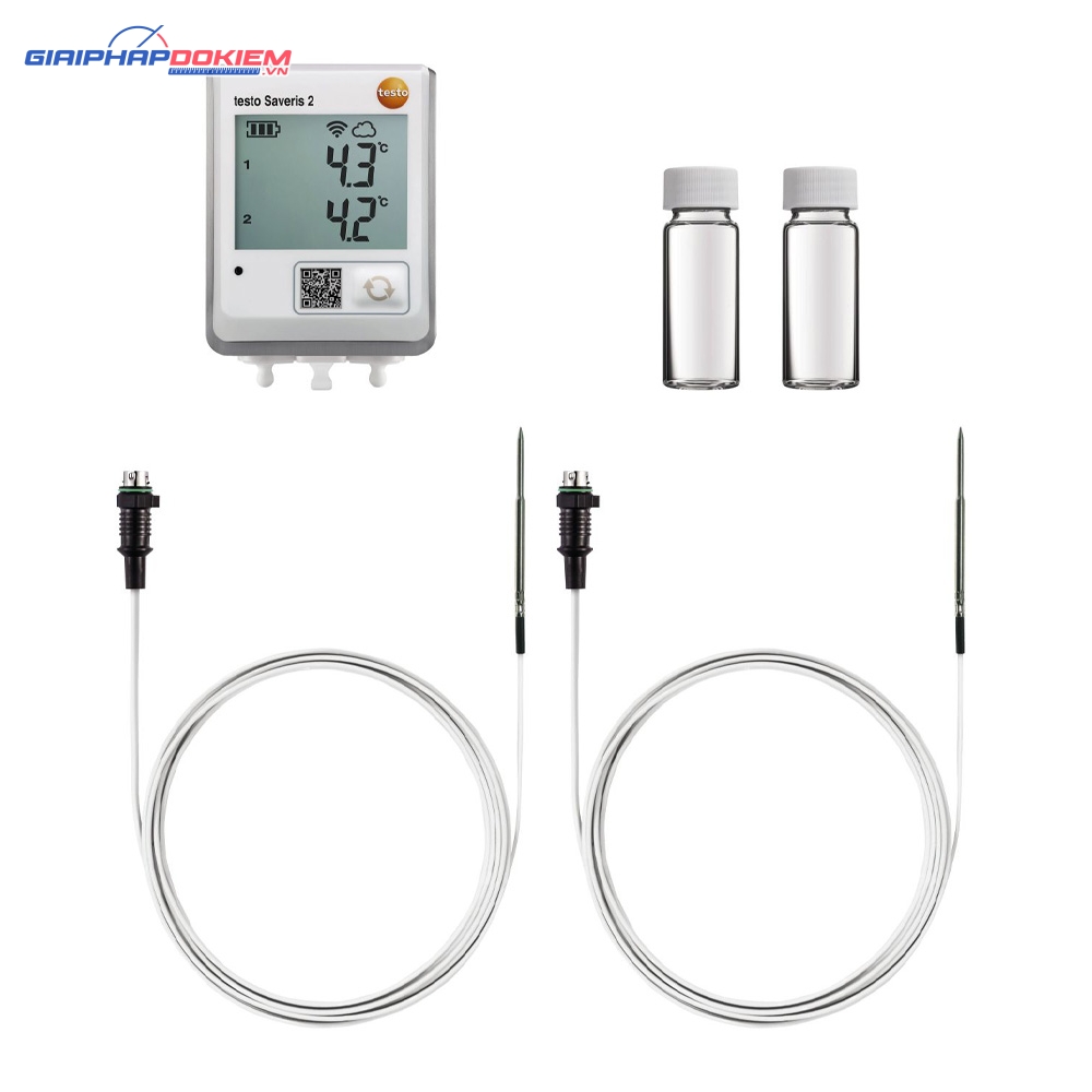 Máy đo ghi nhiệt độ, độ ẩm testo Saveris 2-H2 3 Máy đo ghi nhiệt độ, độ ẩm testo Saveris 2-H2