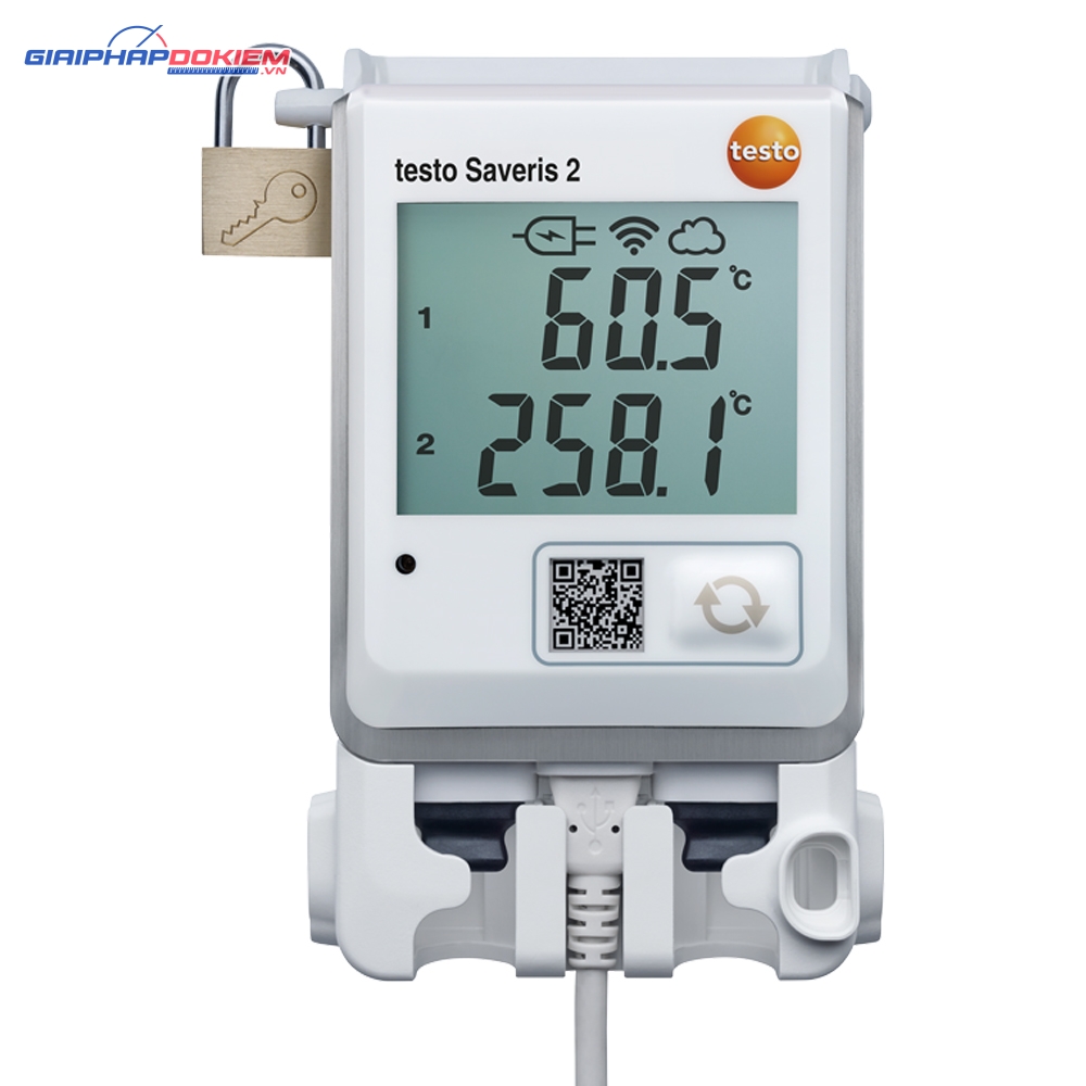 Máy đo ghi nhiệt độ testo Saveris 2-T3 4 Máy đo ghi nhiệt độ testo Saveris 2-T3