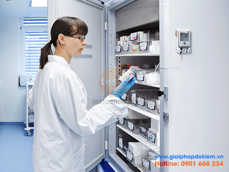 Máy đo ghi nhiệt độ testo Saveris 2-T3 Máy đo ghi nhiệt độ testo Saveris 2-T3