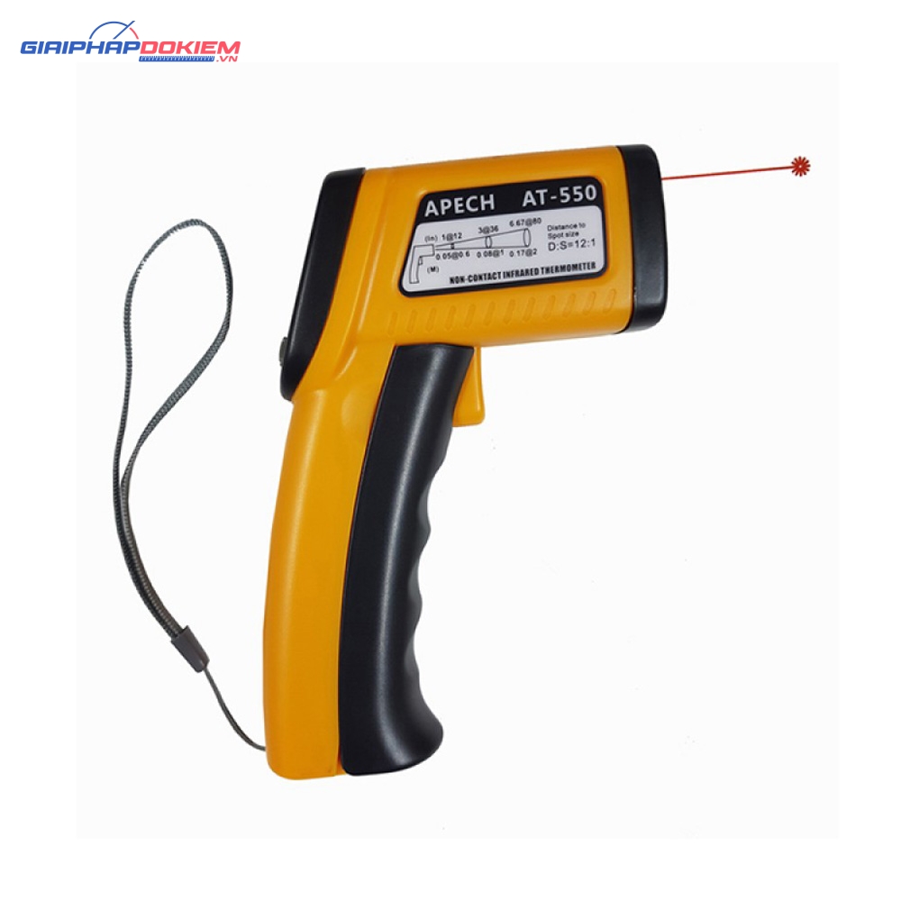 Máy đo nhiệt độ bằng hồng ngoại 2 in 1 APECH AT-550 2 Máy đo nhiệt độ bằng hồng ngoại 2 in 1 APECH AT-550