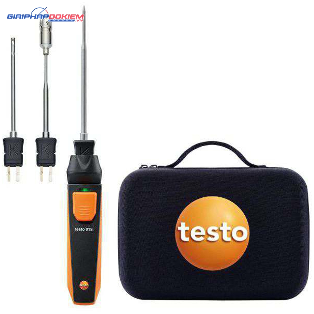 Bộ nhiệt kế thông minh testo 915i 2 Máy đo nhiệt độ dạng ngâm testo 915i