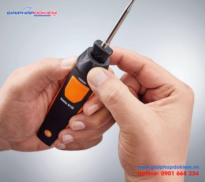 Máy đo nhiệt độ dạng ngâm Testo 915i 0563 1915 4 Máy đo nhiệt độ dạng ngâm testo 915i