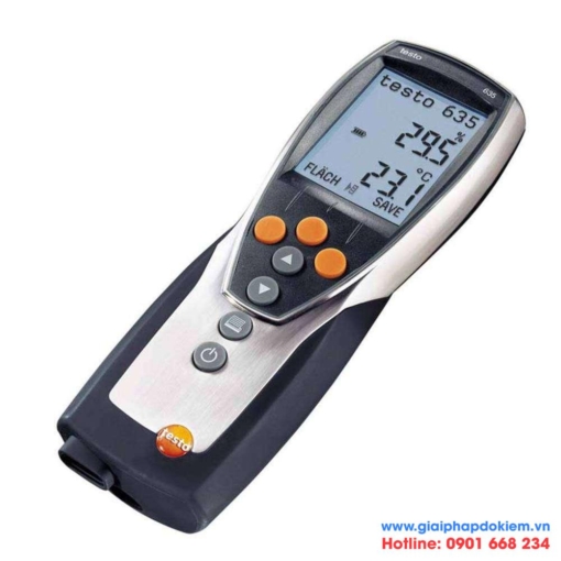 Máy đo nhiệt độ, độ ẩm, áp suất testo 635-1