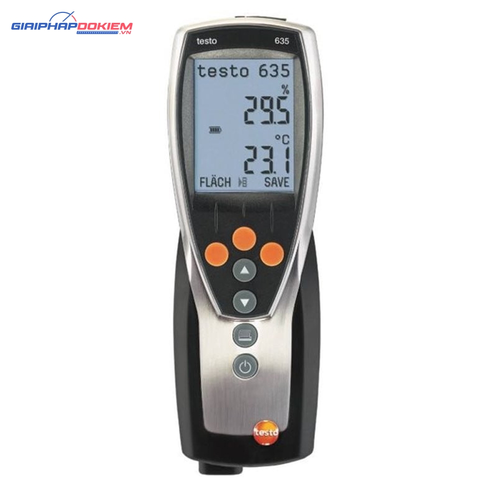 Máy đo nhiệt độ, độ ẩm, áp suất testo 635-1 1 Máy đo nhiệt độ, độ ẩm, áp suất testo 635-1