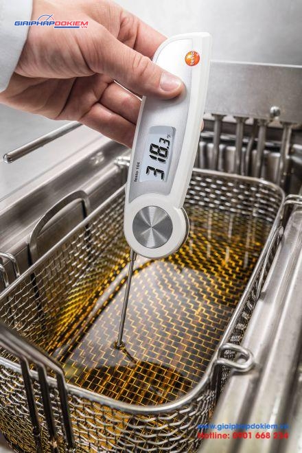 Máy đo nhiệt độ HACCP Testo 104 10 Máy đo nhiệt độ HACCP testo 104