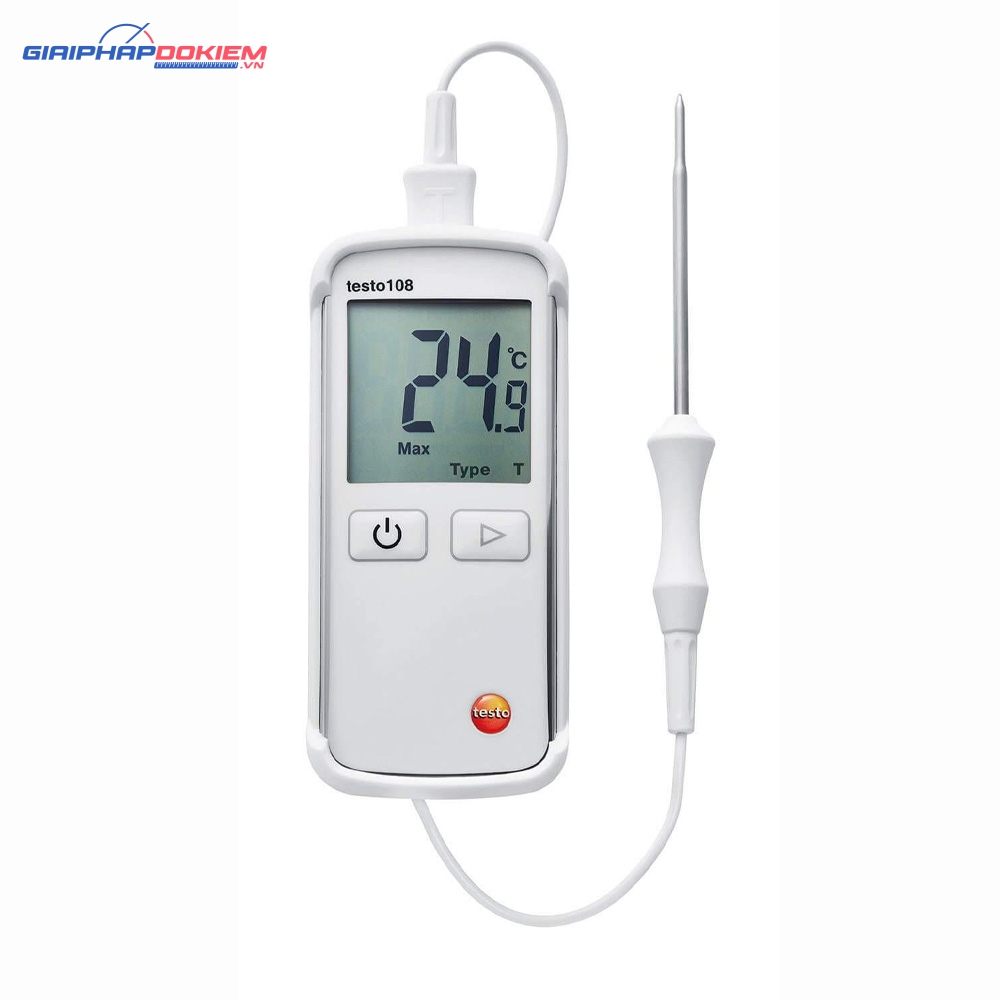Máy đo nhiệt độ HACCP Testo 108 4 Máy đo nhiệt độ HACCP testo 108