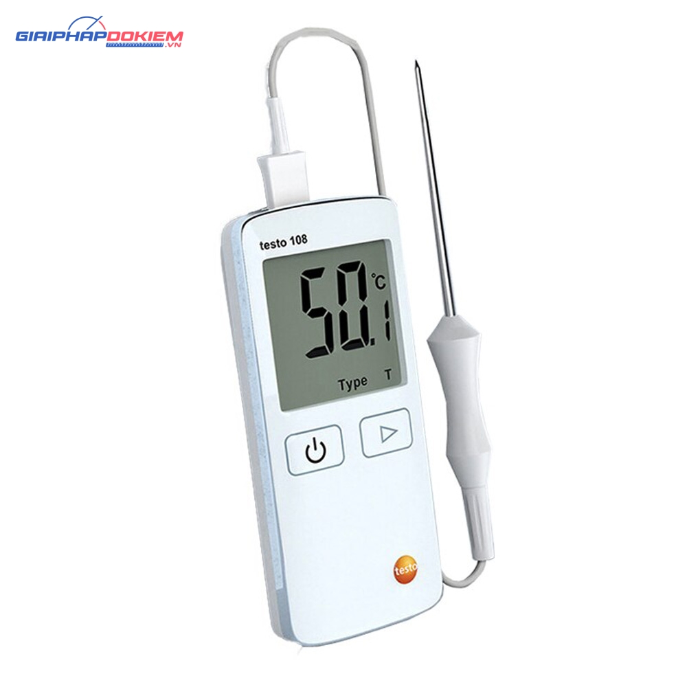Máy đo nhiệt độ HACCP Testo 108 5 Máy đo nhiệt độ HACCP testo 108