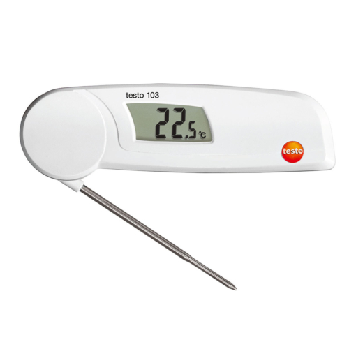 Máy đo nhiệt độ thực phẩm đầu gấp TESTO 103