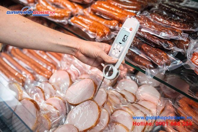 Máy đo nhiệt độ thực phẩm Testo 104-IR 11 Máy đo nhiệt độ thực phẩm testo 104-IR