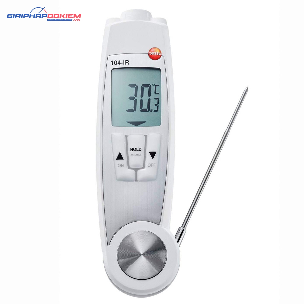 Máy đo nhiệt độ thực phẩm Testo 104-IR 6 Máy đo nhiệt độ thực phẩm testo 104-IR