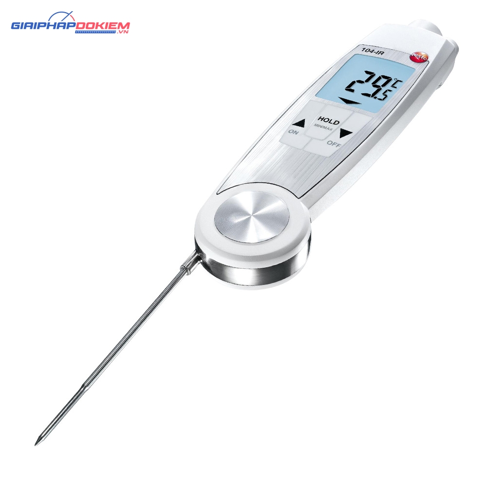 Máy đo nhiệt độ thực phẩm Testo 104-IR 8 Máy đo nhiệt độ thực phẩm testo 104-IR