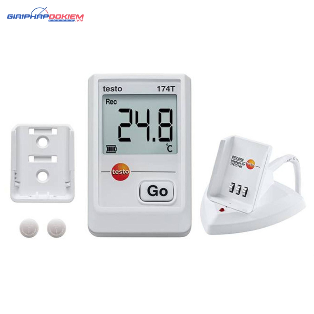 Máy đo nhiệt độ tự ghi Testo 174T 7 Máy đo nhiệt độ tự ghi testo 174T