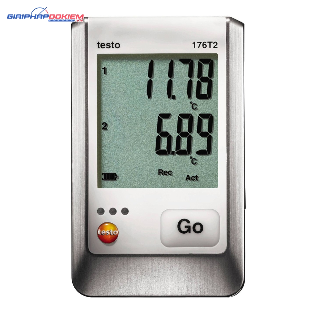Máy đo nhiệt độ tự ghi Testo 176 T2 3 Máy đo nhiệt độ tự ghi testo 176 T2
