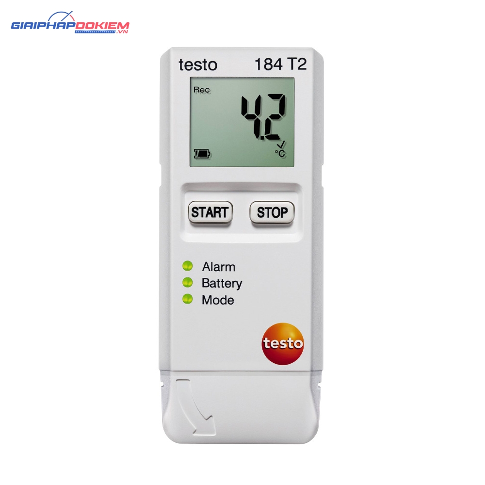 Máy đo nhiệt độ tự ghi Testo 184 T2 4 Máy đo nhiệt độ tự ghi testo 184 T2