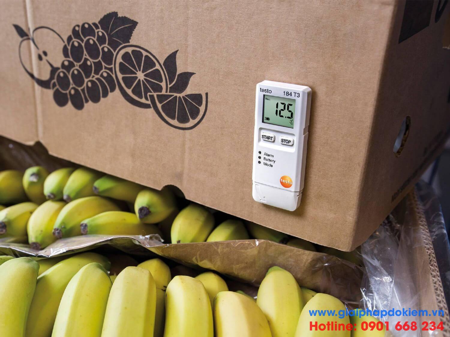 Máy đo nhiệt độ tự ghi testo 184 T3 Máy đo nhiệt độ tự ghi testo 184 T3