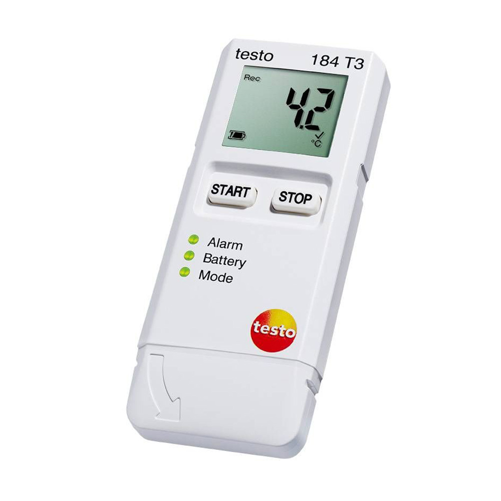 Máy đo nhiệt độ tự ghi Testo 184 T3 4 Máy đo nhiệt độ tự ghi testo 184 T3