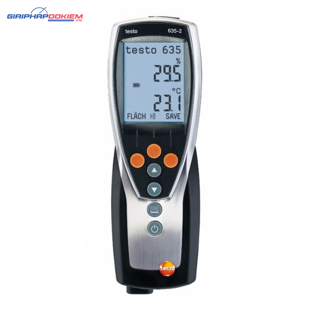 Máy đo nhiệt độ và độ ẩm testo 635-2 1 Máy đo nhiệt độ và độ ẩm testo 635-2