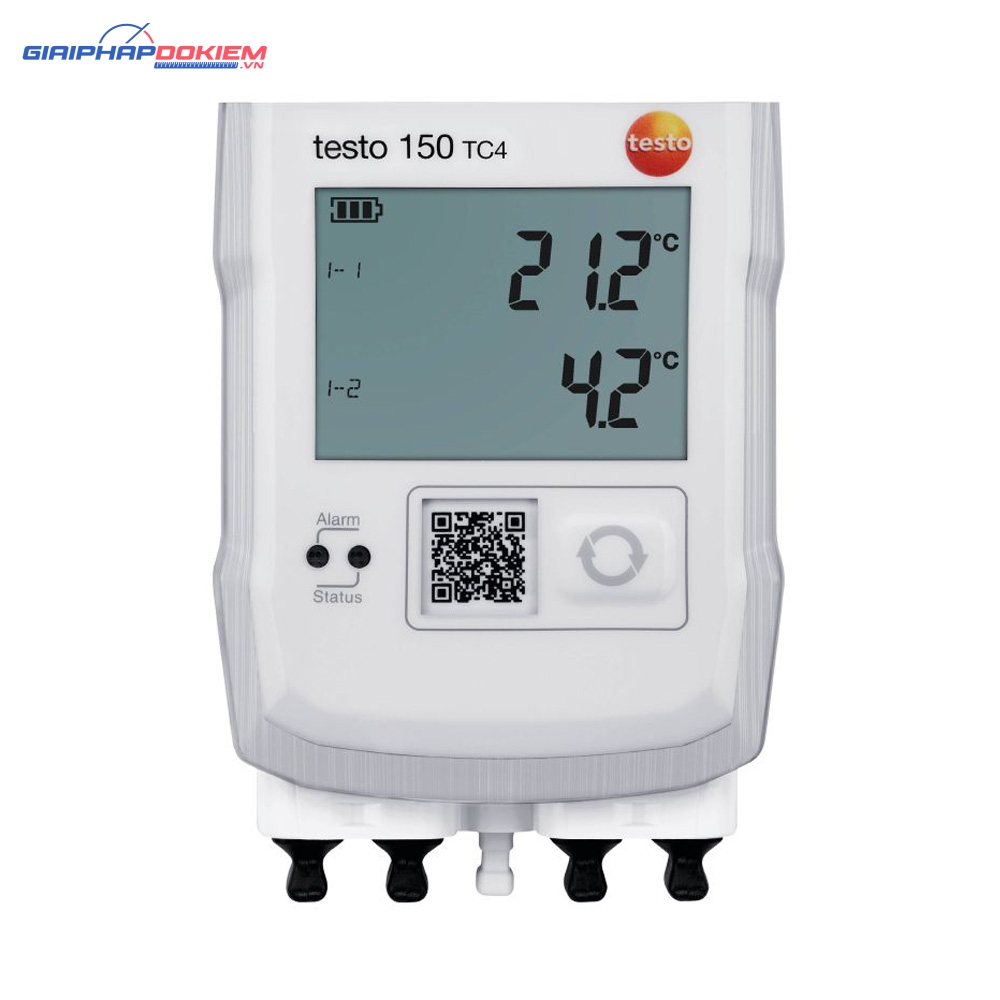 Máy ghi nhiệt độ testo 150 TC4 2 Máy ghi nhiệt độ testo 150 TC4