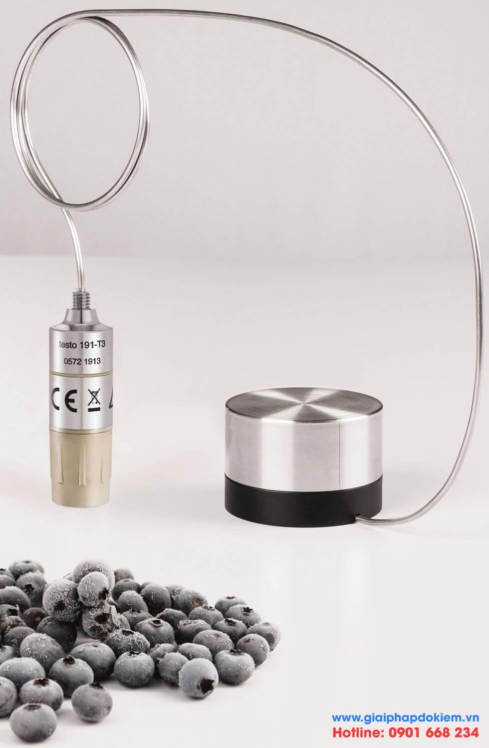 Máy ghi nhiệt độ testo 191-T3 HACCP