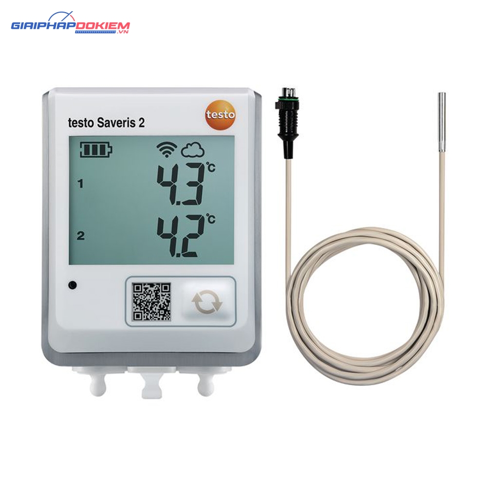 Máy ghi nhiệt độ testo Saveris 2-T2 3 Máy ghi nhiệt độ testo Saveris 2-T2