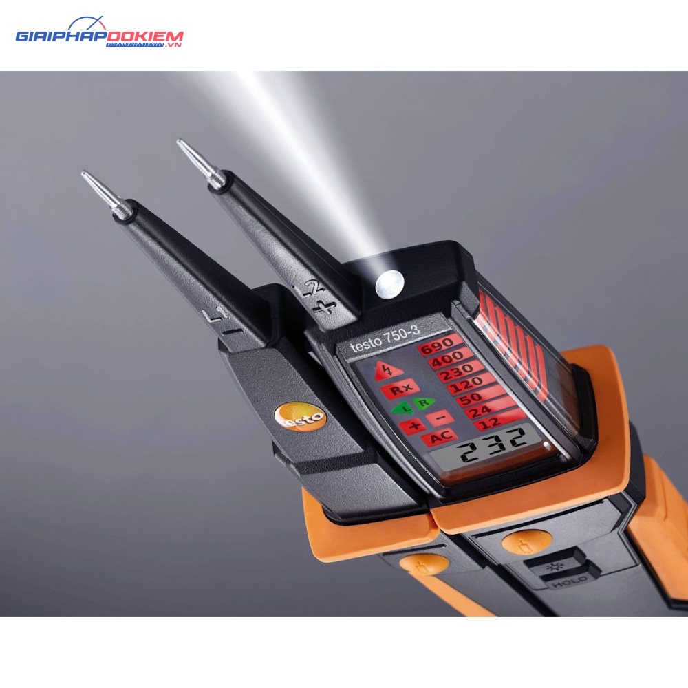 Máy kiểm tra điện áp Testo 750-3 6 Máy kiểm tra điện áp testo 750-3