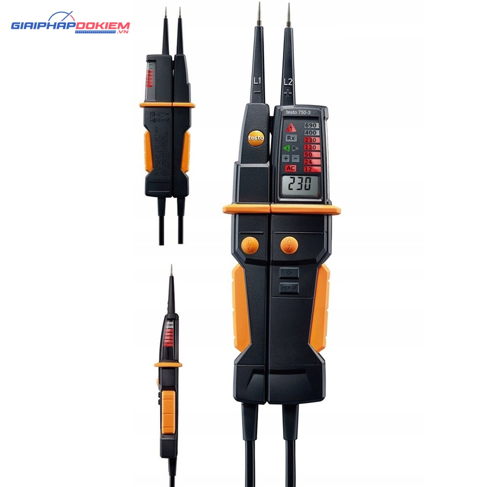 Máy kiểm tra điện áp Testo 750-3 7 Máy kiểm tra điện áp testo 750-3